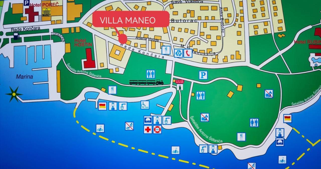 Stay In The Very Heart Of Porec - 50M To The Beach 外观 照片